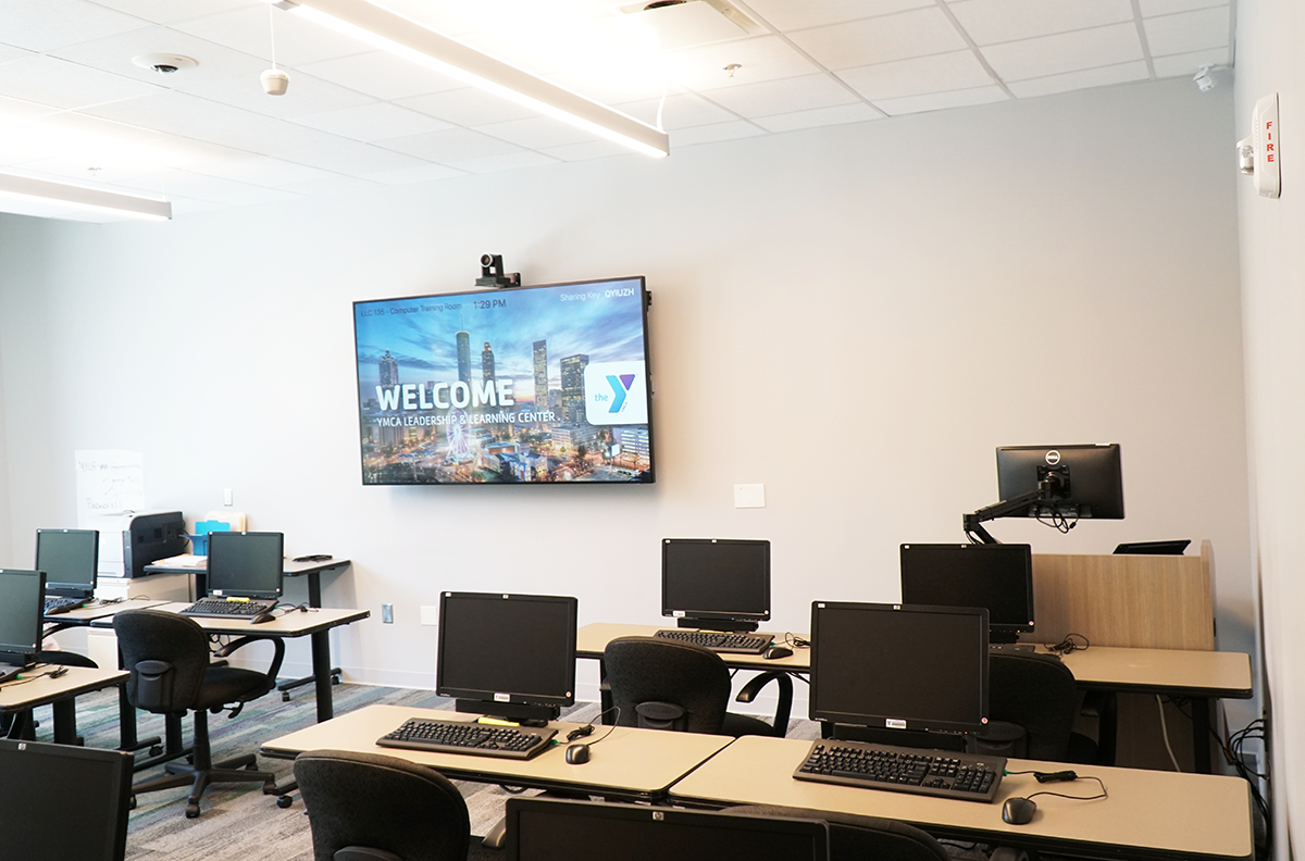 Atlanta YMCA Leadership and Learning Center Training room
