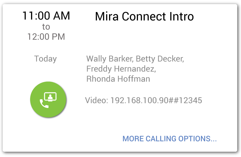 Calendar Meeting Invite