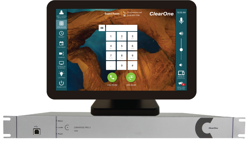 Control ClearOne Converge Pro 2 with Mira Connect