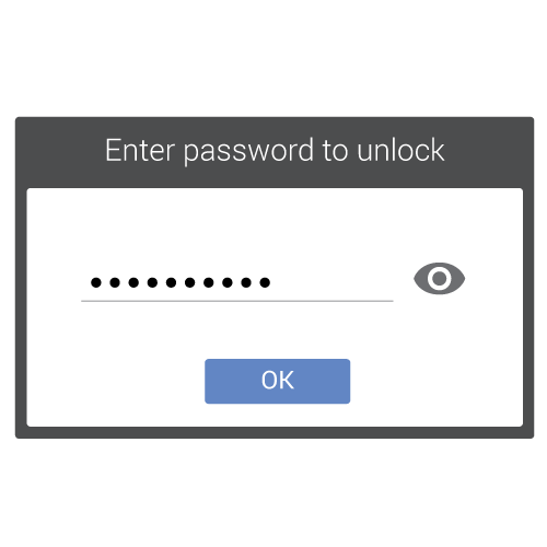 Password prompt