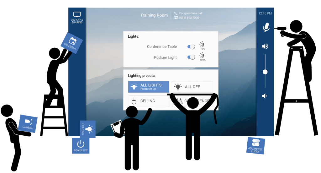 Creating a Mira Connect AV control user interface