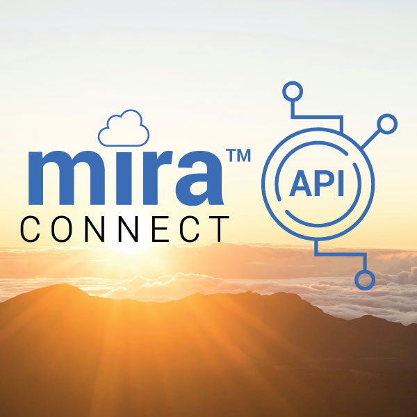 Mira Connect logo and API icon